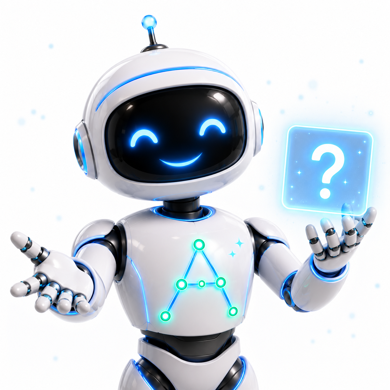הרובוט של iAm AI מסביר מונחים